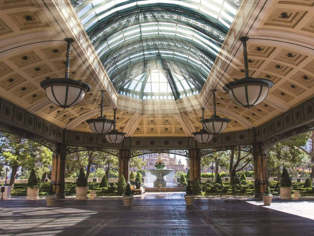 Lobby d'hôtel élégant
